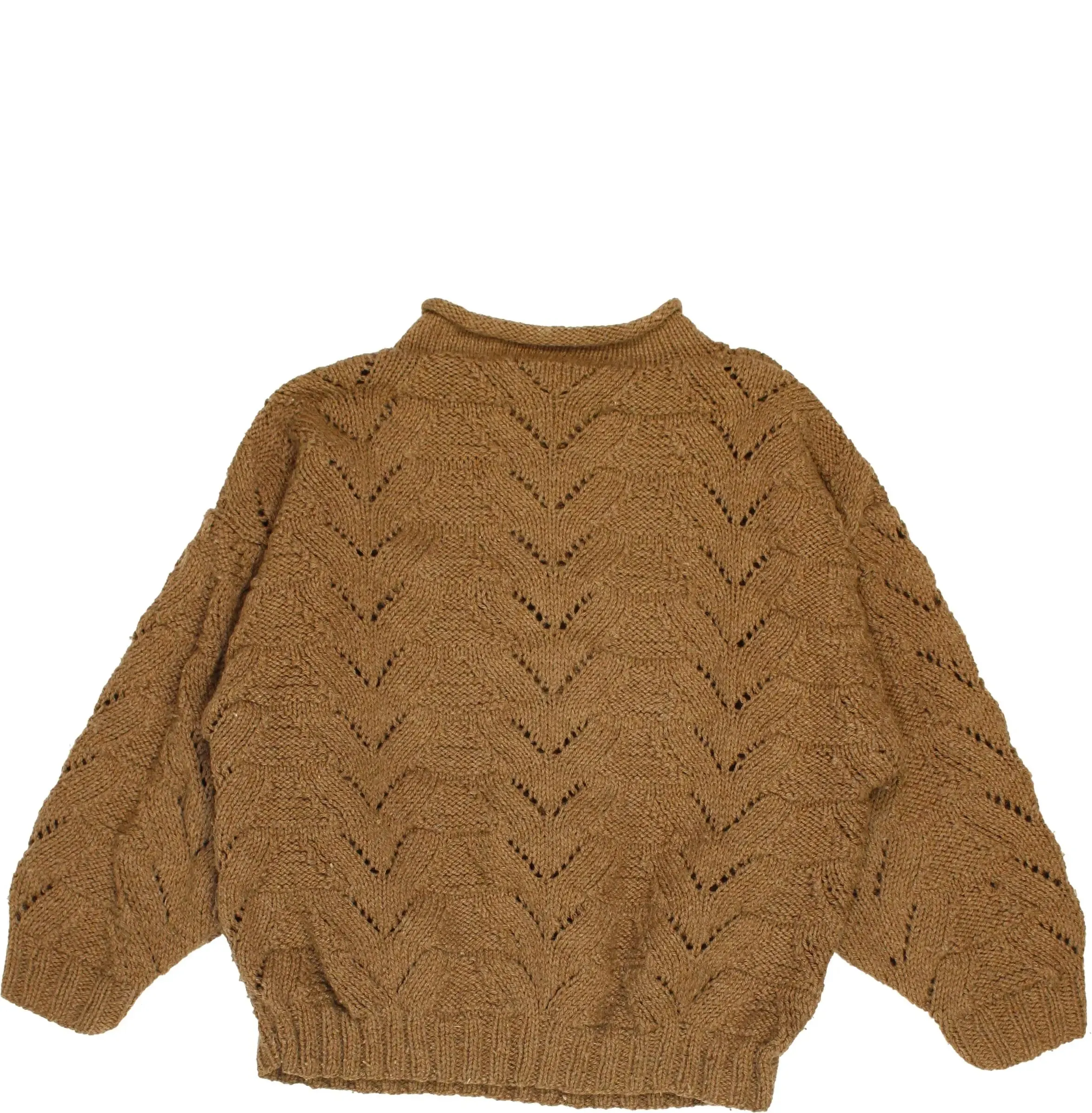 Brown Jumper | ThriftTale