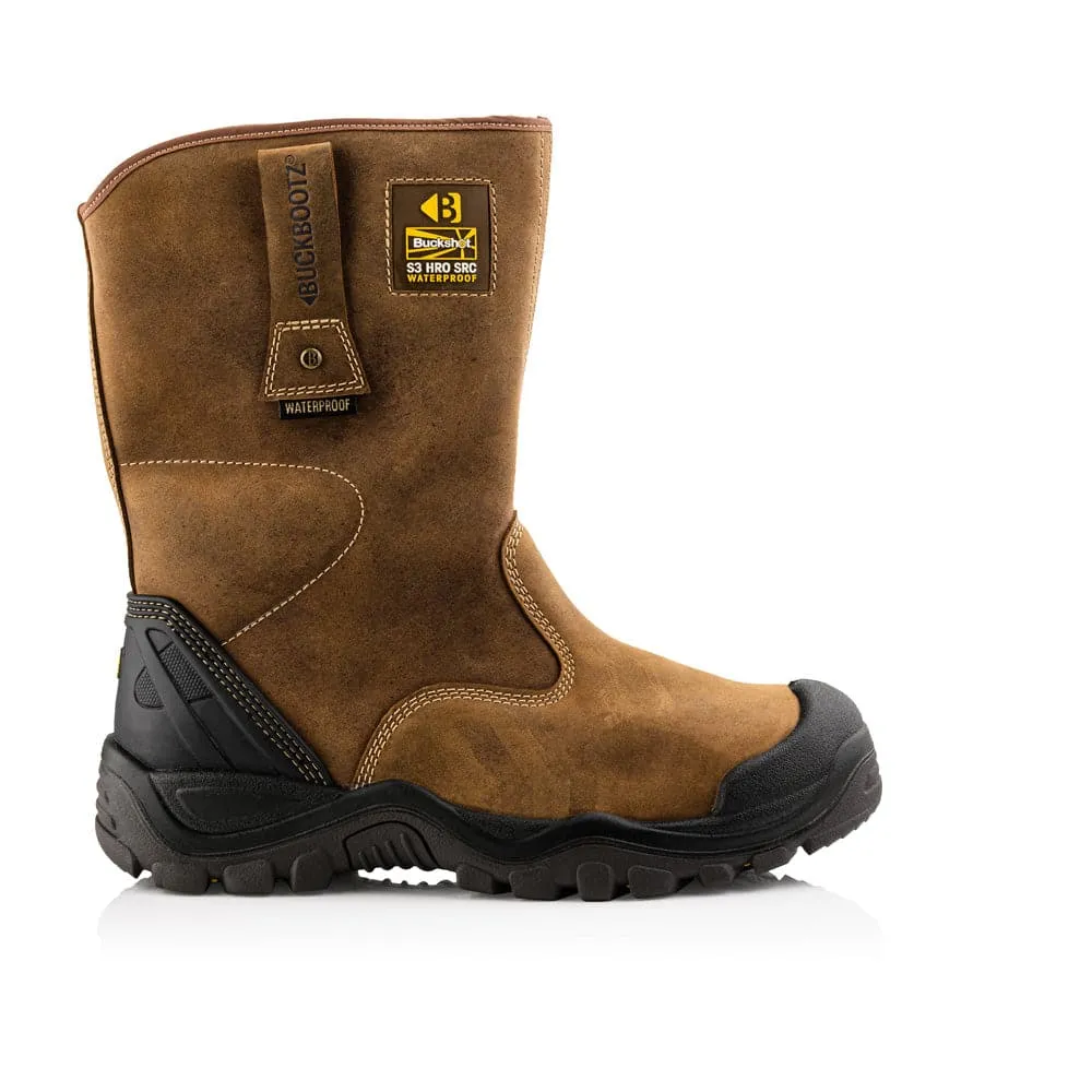 Buckler BSH010 S3 HRO SRC WRU Brown Safety Rigger Boot