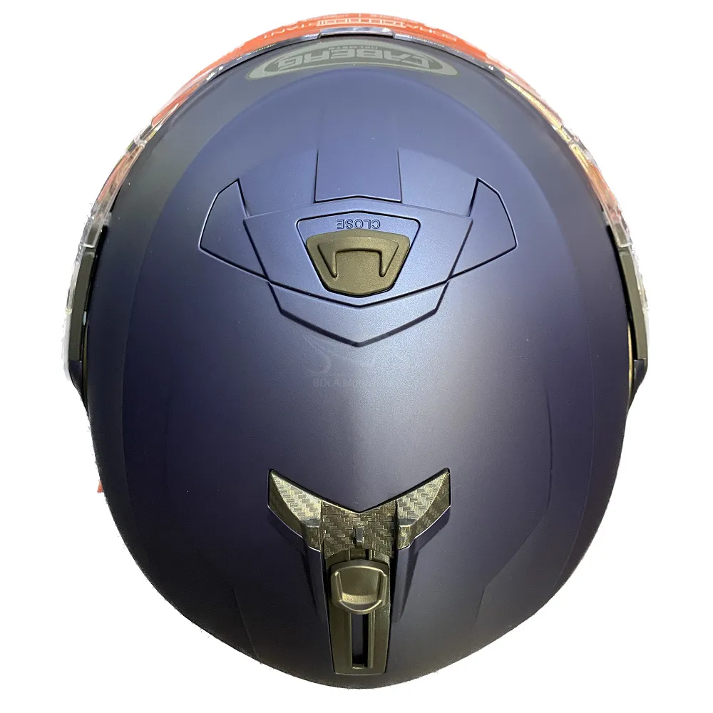 Caberg Duke X Plain Helmet - Matt Blue