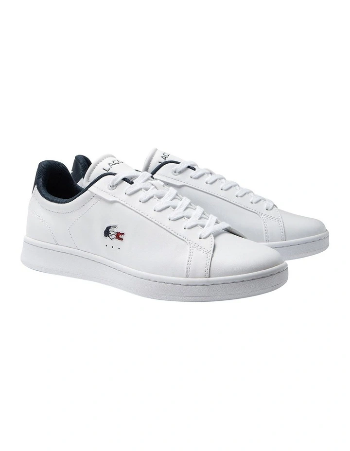 Carnaby Pro Leather Tricolour Sneakers in White