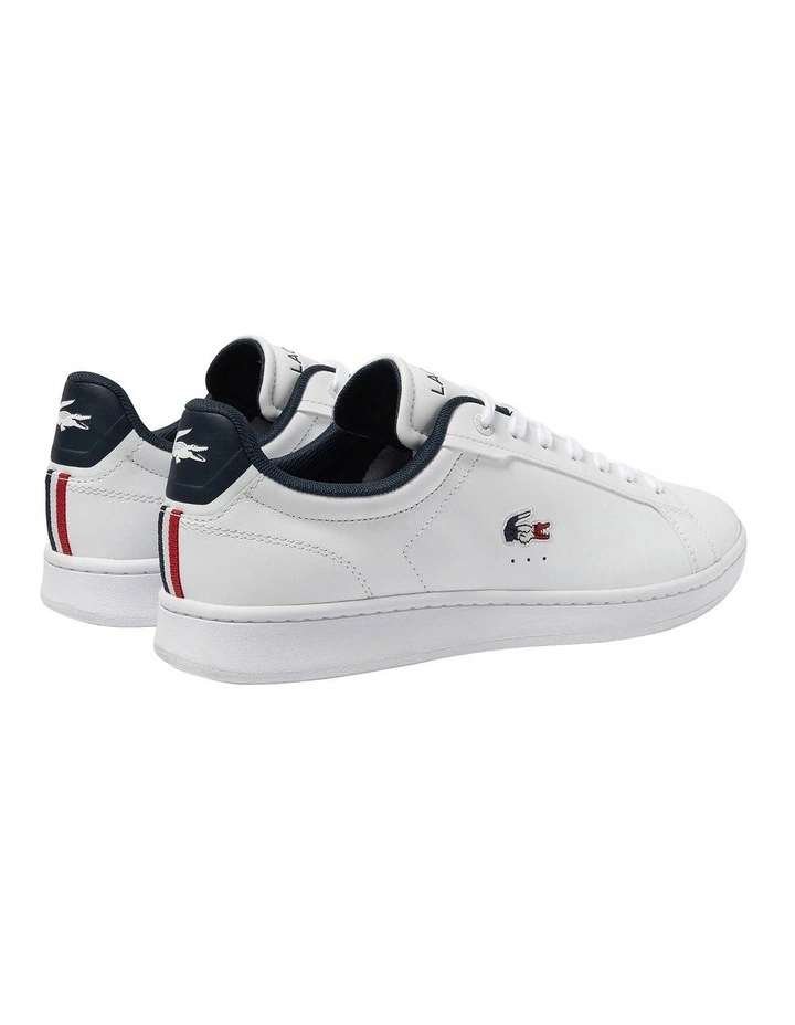 Carnaby Pro Leather Tricolour Sneakers in White