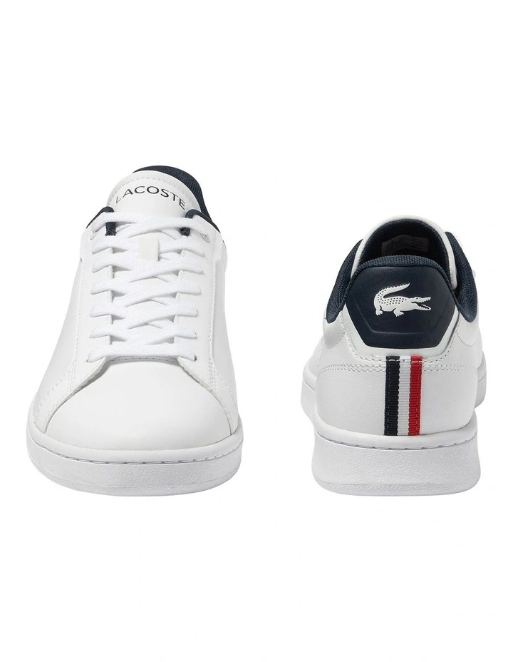 Carnaby Pro Leather Tricolour Sneakers in White