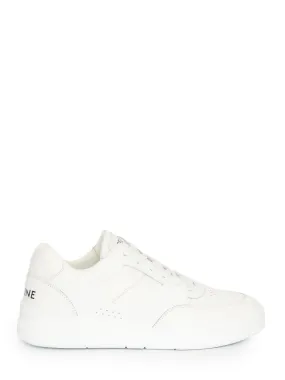 CELINE Men's White Calfskin Sneakers for SS24