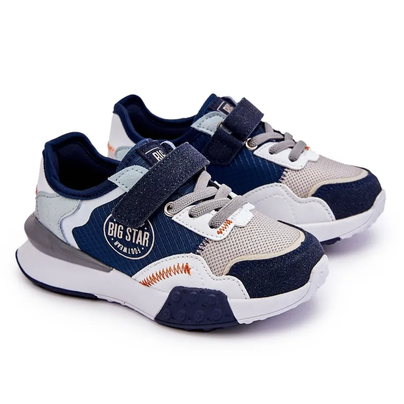 Children's Sneakers Memory Foam System Big Star LL374225 Navy blue