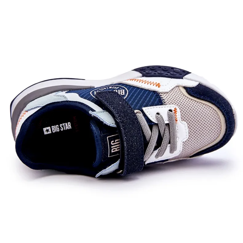 Children's Sneakers Memory Foam System Big Star LL374225 Navy blue