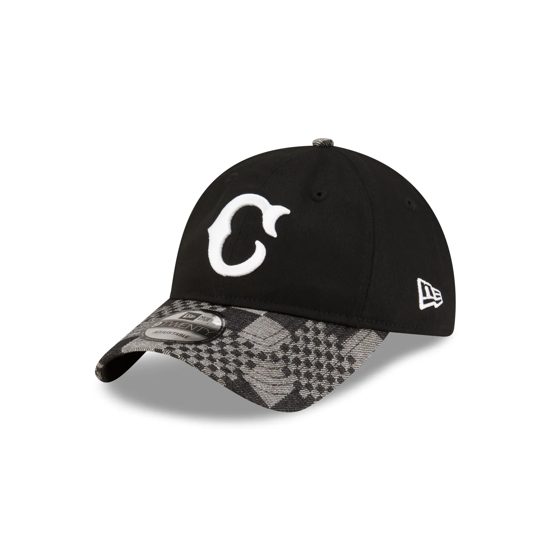 Cincinnati Reds Pattern Denim 9TWENTY Adjustable Hat