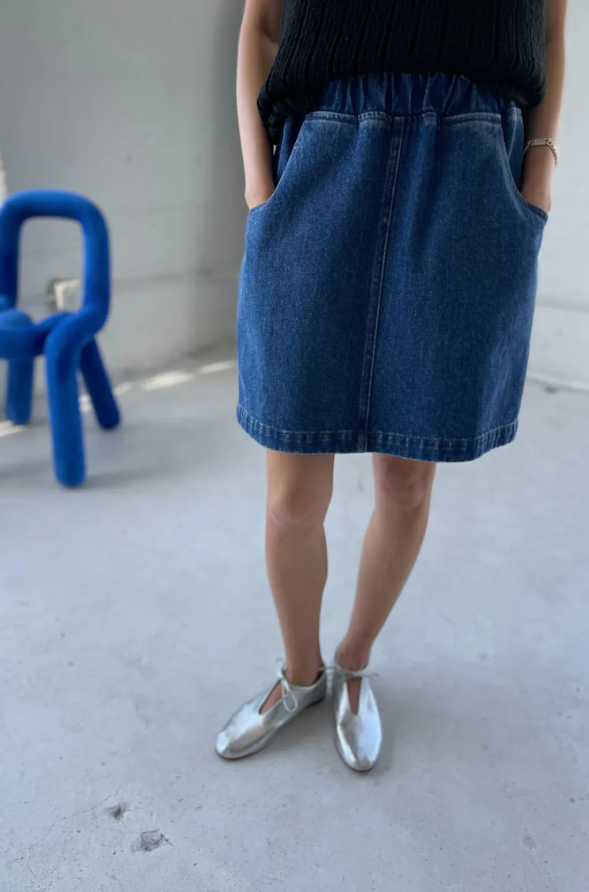 City Skirt - Denim