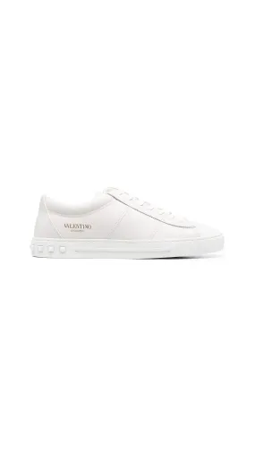 Cityplanet Low-Top Leather Sneakers - White