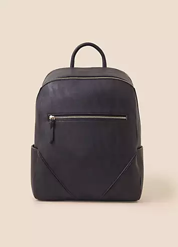 Classic Zip Around Backpack in Black by Accessorize | Look Again