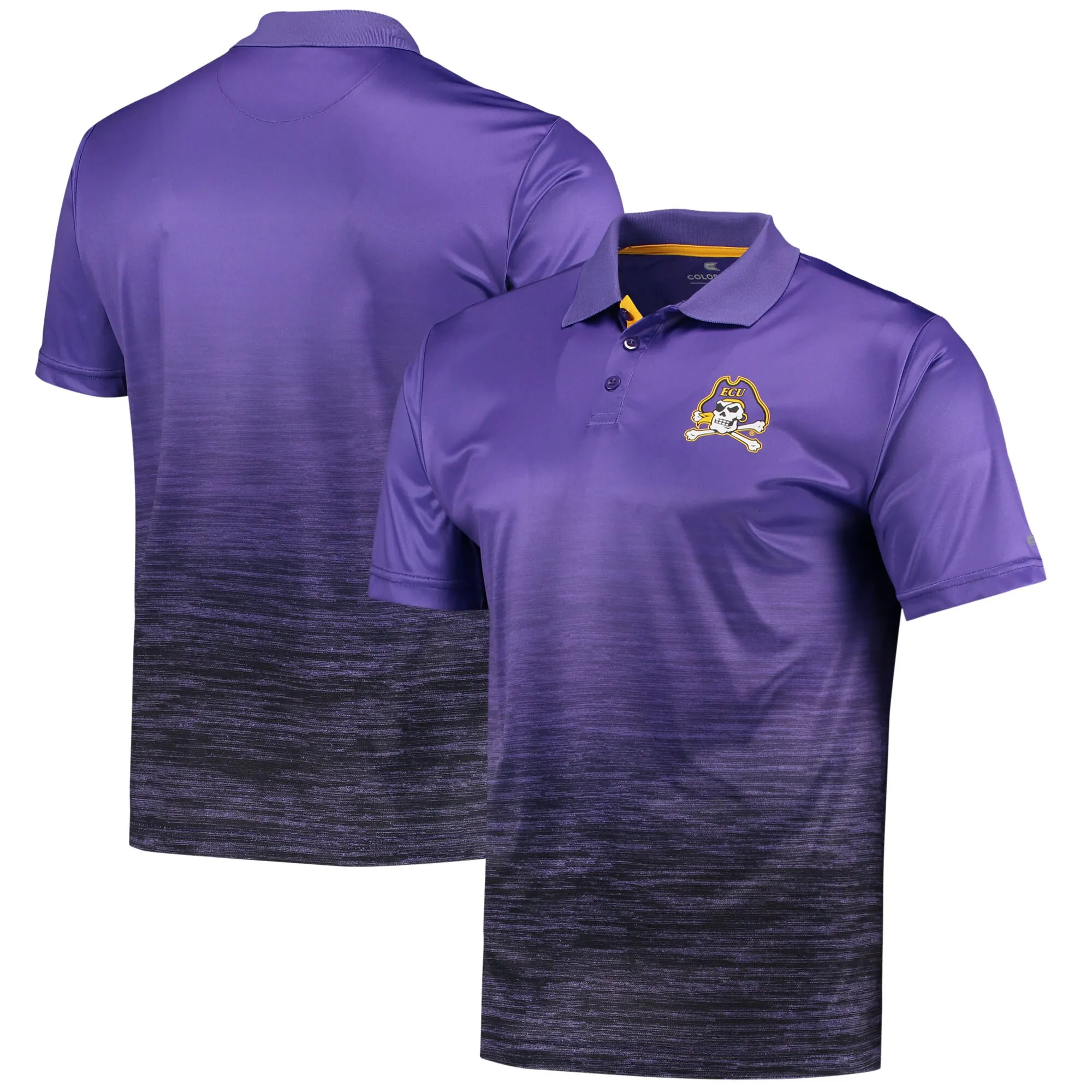 Colosseum ECU Pirates Purple Marshall Polo