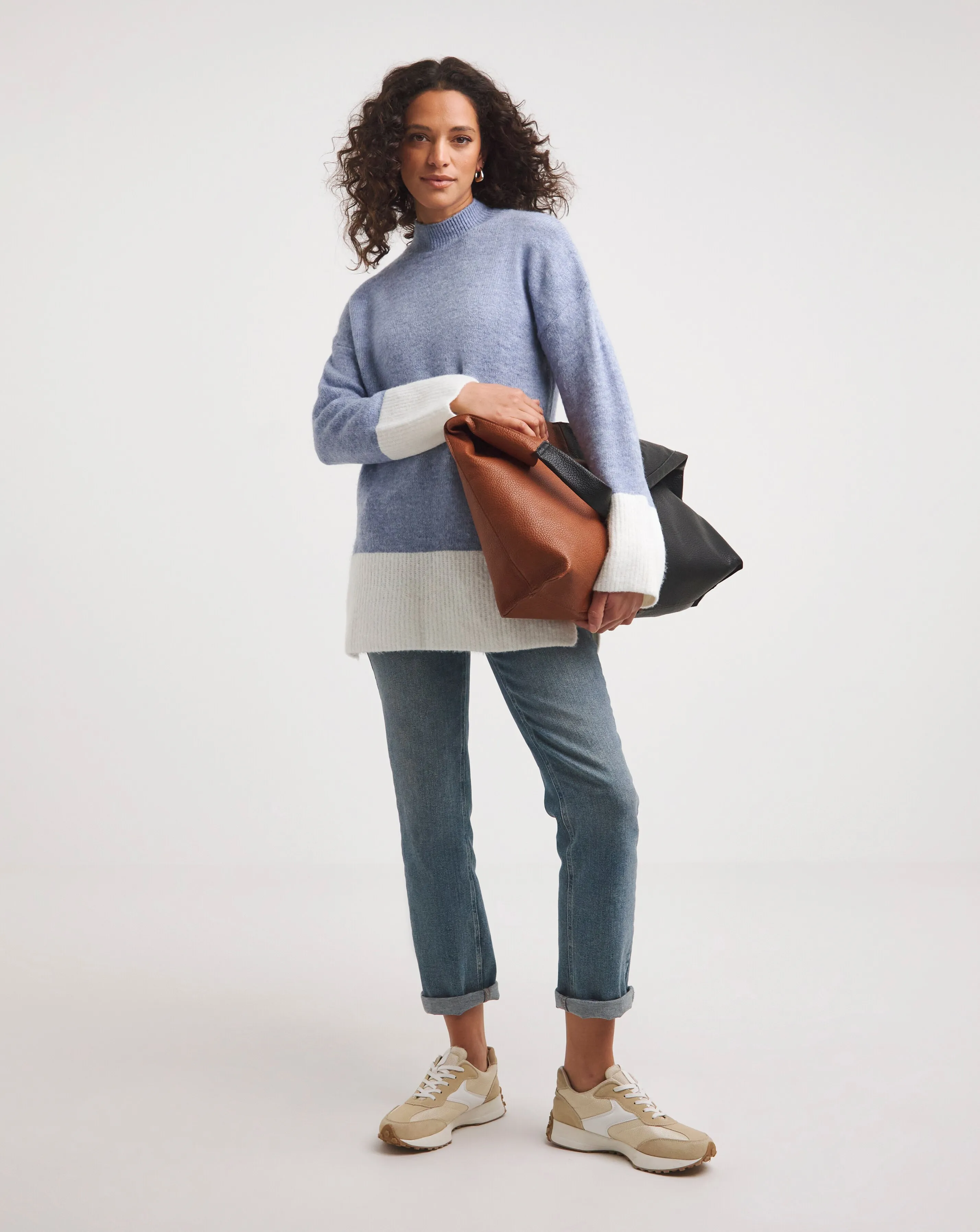 Colour Block Jumper