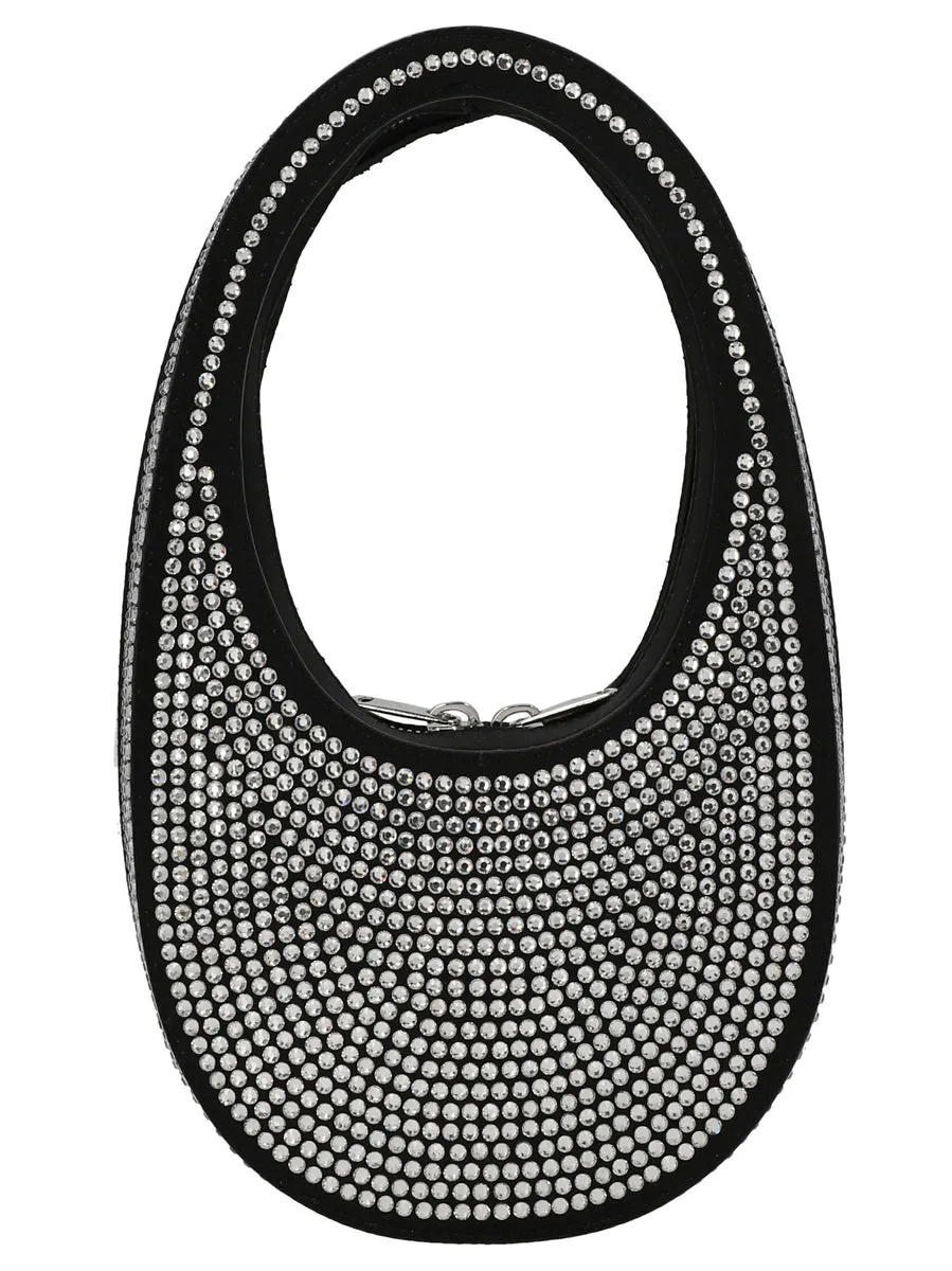 Coperni    Coperni 'Crystal Embellished Mini Swipe Bag' Handbag