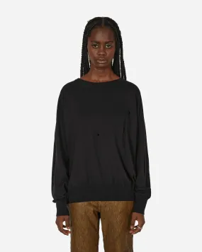 Damaged Jumper Black