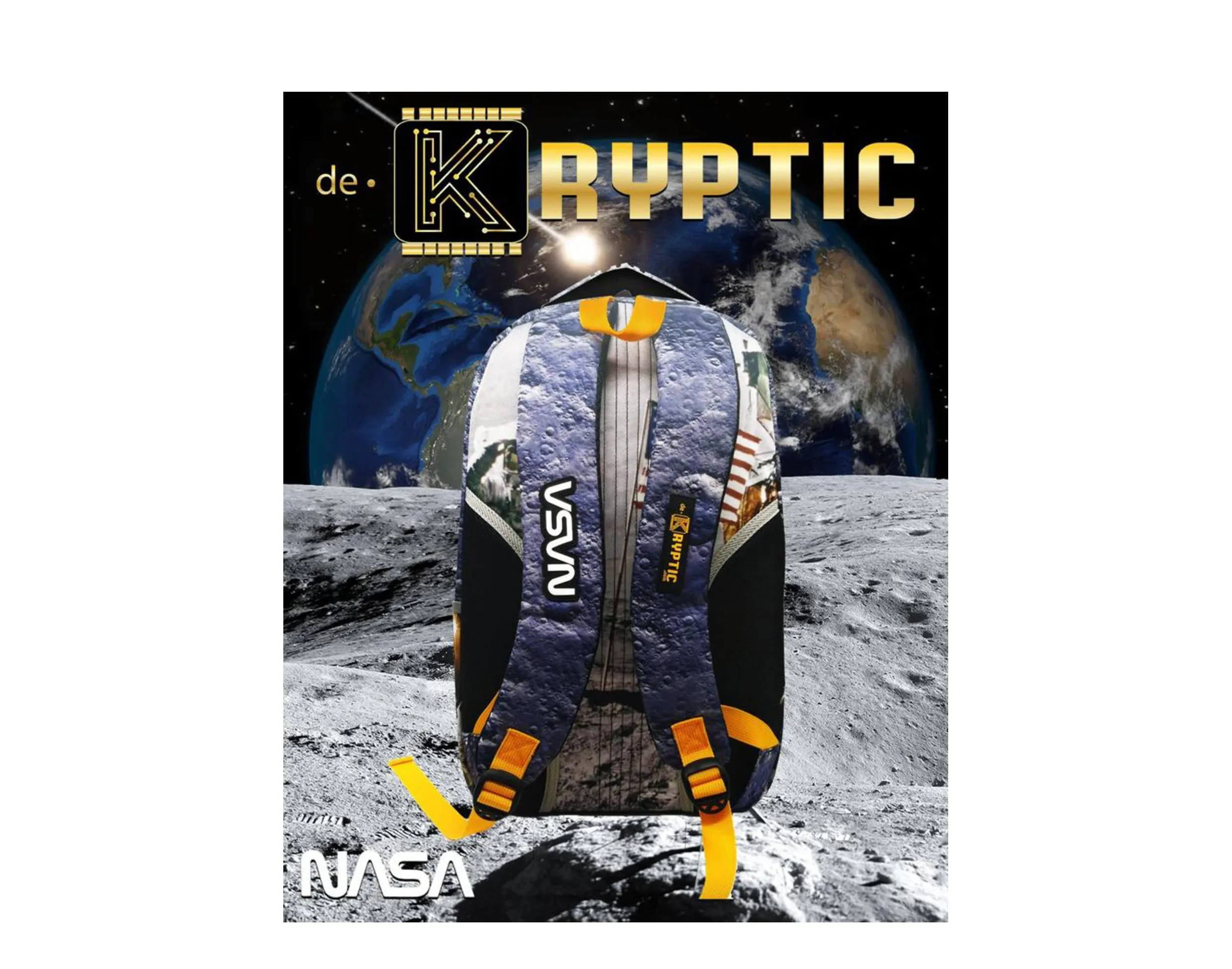 DeKryptic x NASA Moon Landing Augmented Reality Backpack