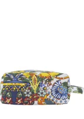 Denim Make Up Bag Limoncello