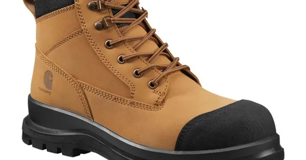 Detroit 6" Zip Rugged Flex S3 Safety Boot - Wheat, Size 38