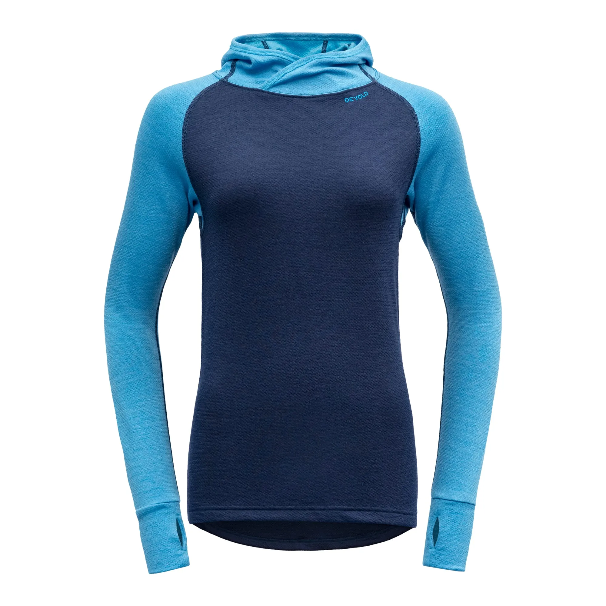 Devold Women's Expedition Hoodie Malibu/Evening | Buy Devold Women's Expedition Hoodie Malibu/Evening here | Outnorth