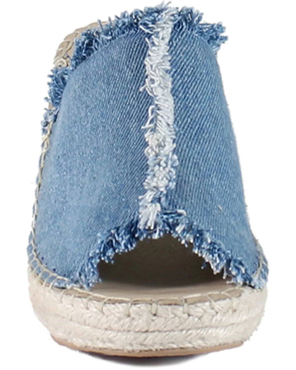 Diba True Women's Go Party Denim Wedge Sandals