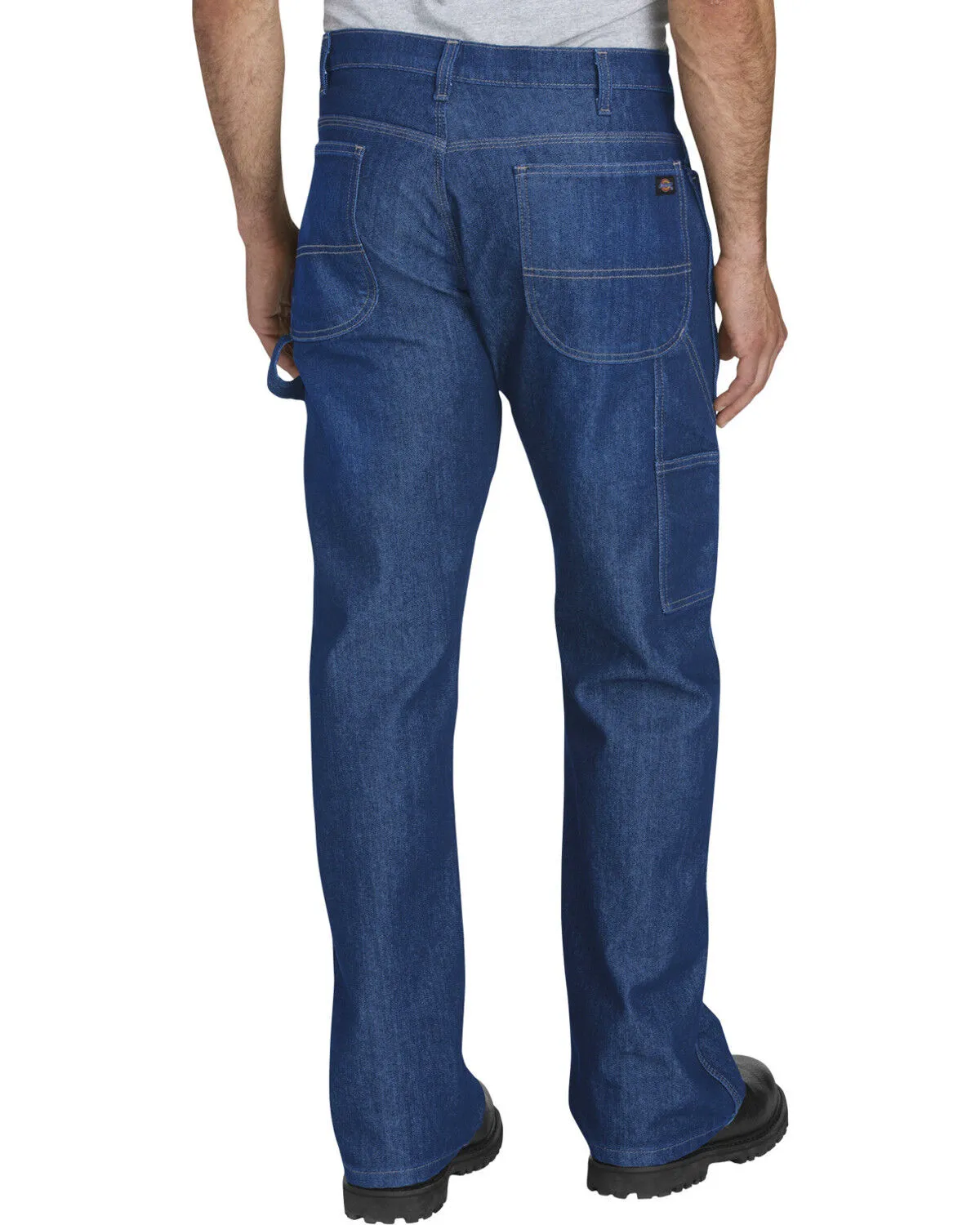 Dickies Men's Flex Relaxed Fit Carpenter Tough Max Straight Jeans