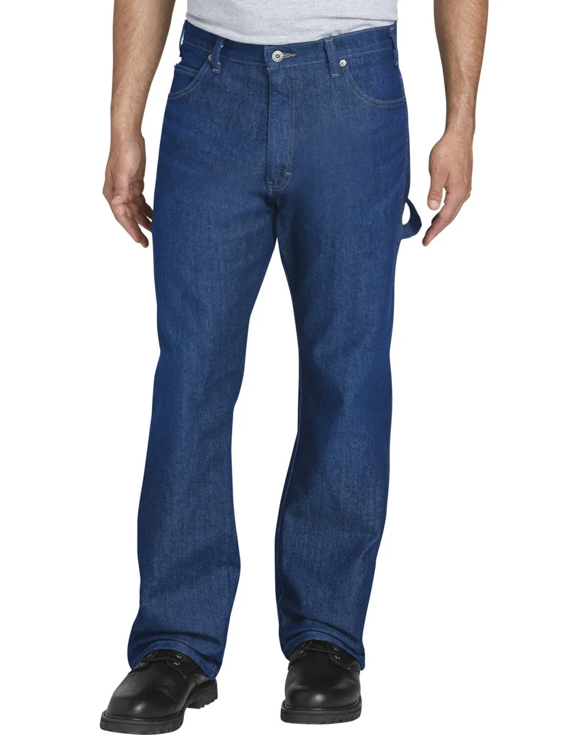 Dickies Men's Flex Relaxed Fit Carpenter Tough Max Straight Jeans