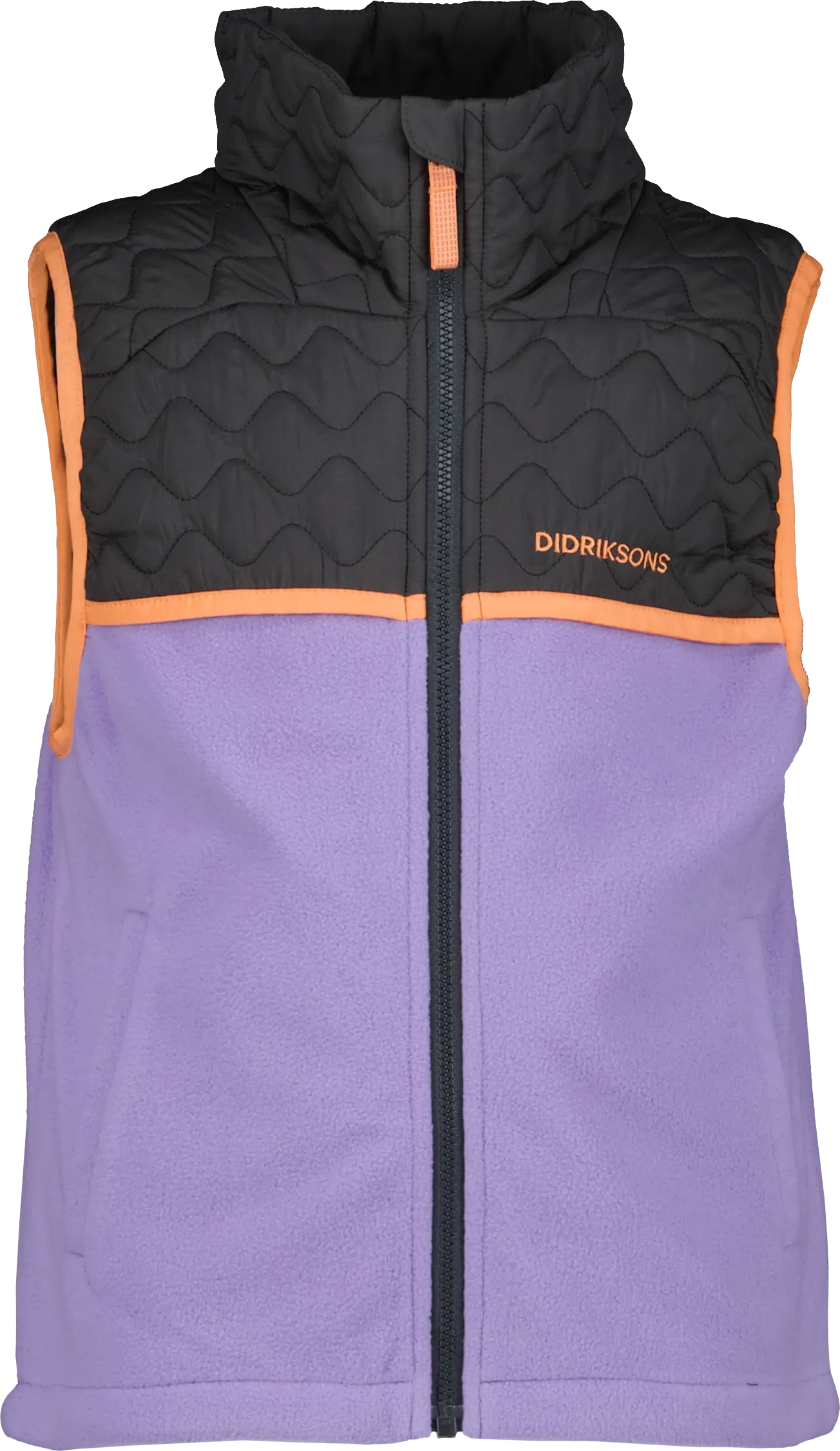 Didriksons Kids' Tistel Vest Jacaranda Purple | Buy Didriksons Kids' Tistel Vest Jacaranda Purple here | Outnorth