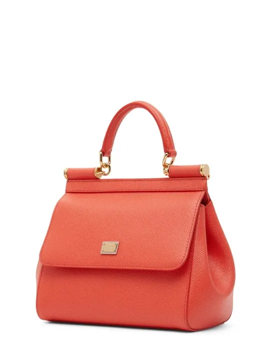 Dolce&Gabbana   Medium Sicily Dauphine leather bag 