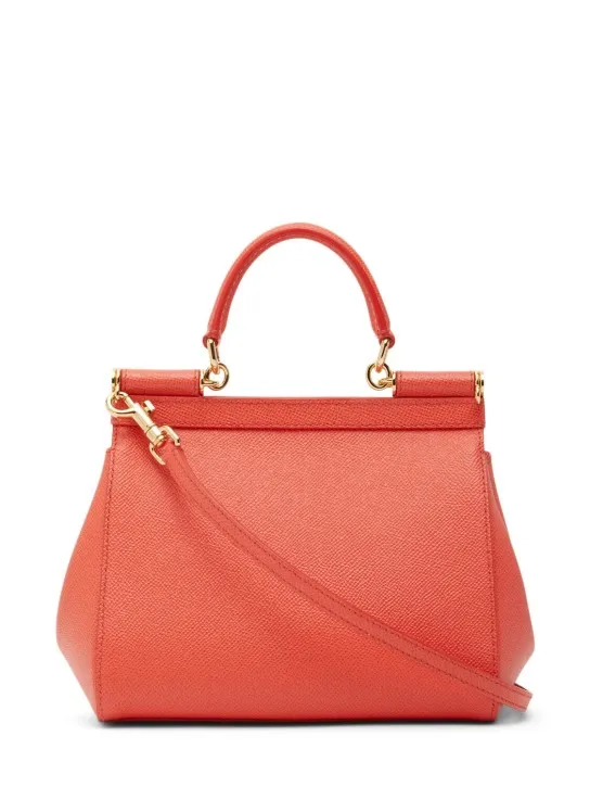 Dolce&Gabbana   Medium Sicily Dauphine leather bag 