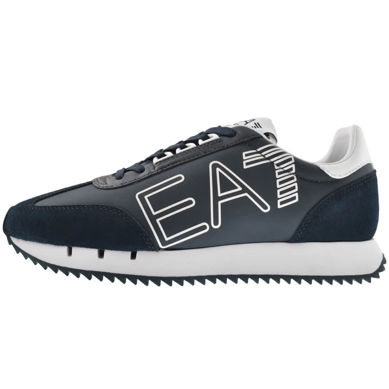 EA7 Emporio Armani Logo Trainers Navy