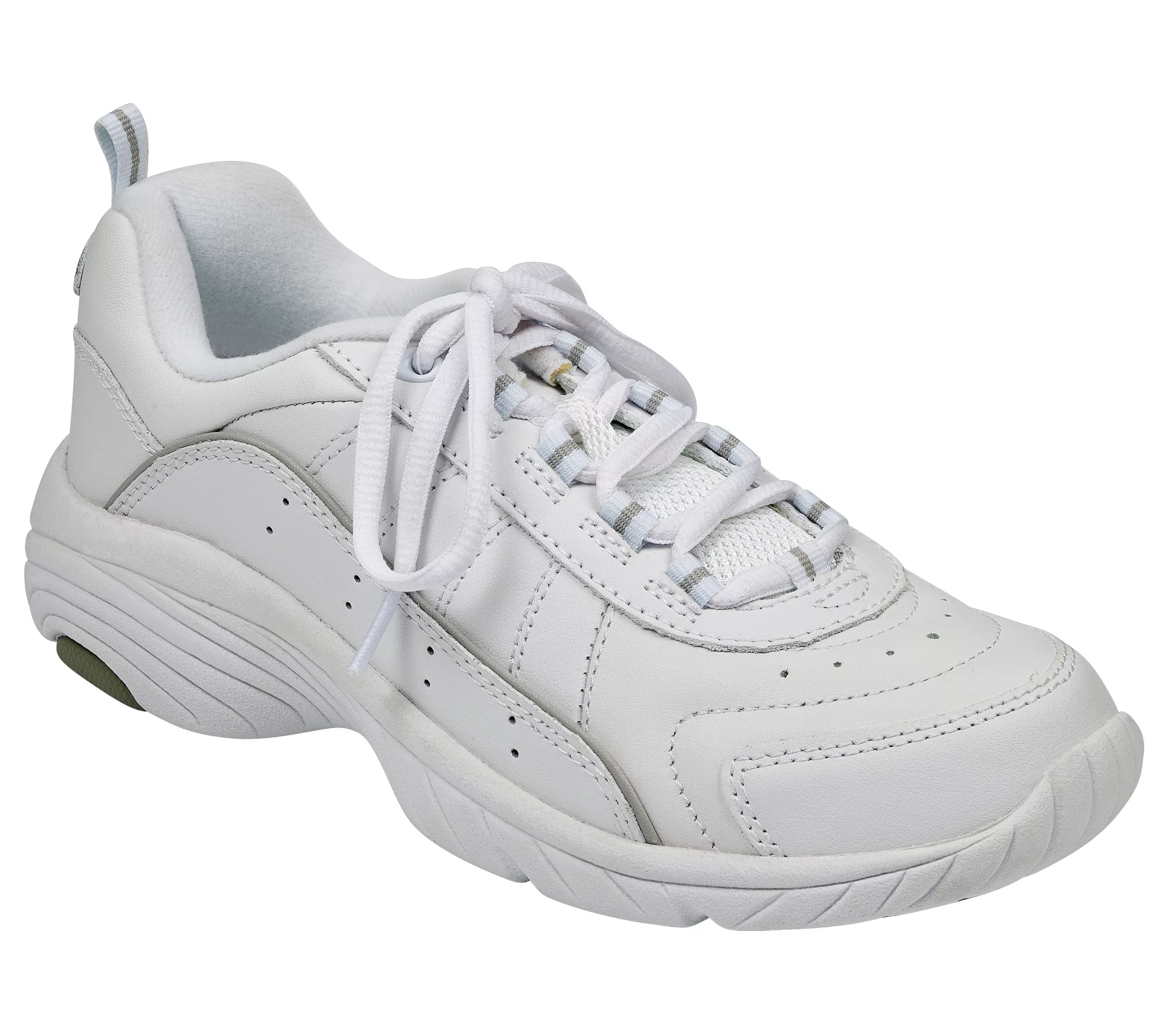 Easy Spirit Lace Up Leather Athletic Sneakers -Punter