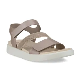 Ecco Flowt W Grey Rose Metallic Women’s Sandals