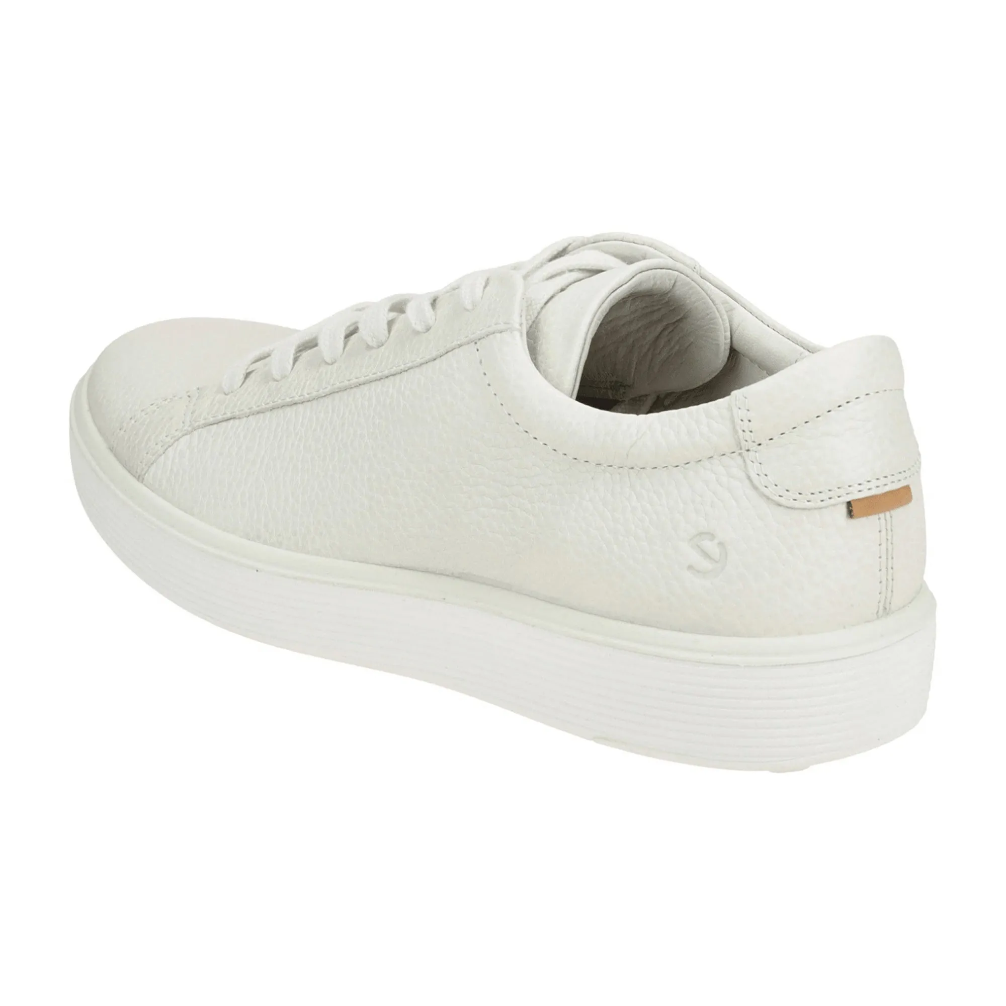 Ecco Soft 60 M Men's White Leather Sneakers | Stylish & Durable