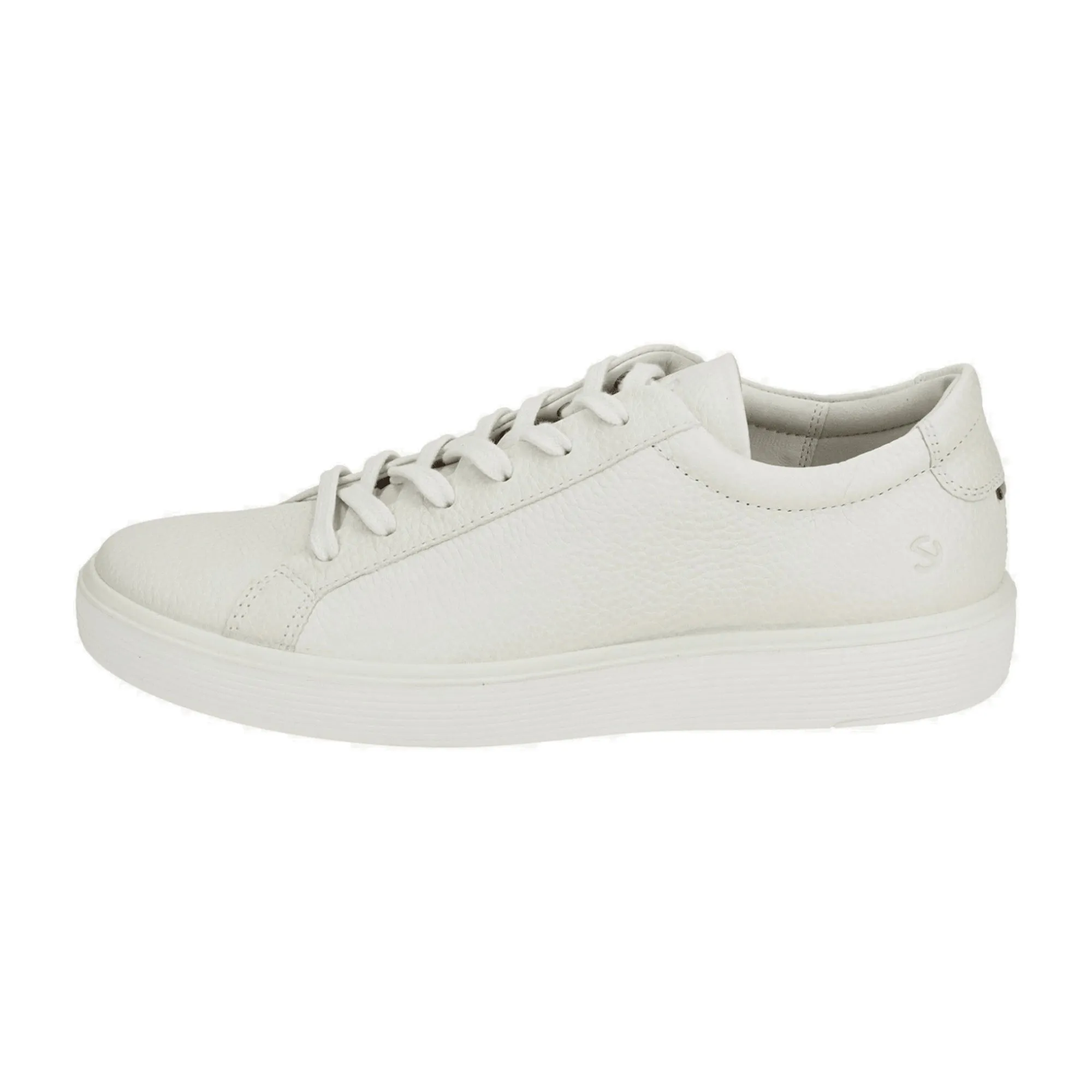 Ecco Soft 60 M Men's White Leather Sneakers | Stylish & Durable