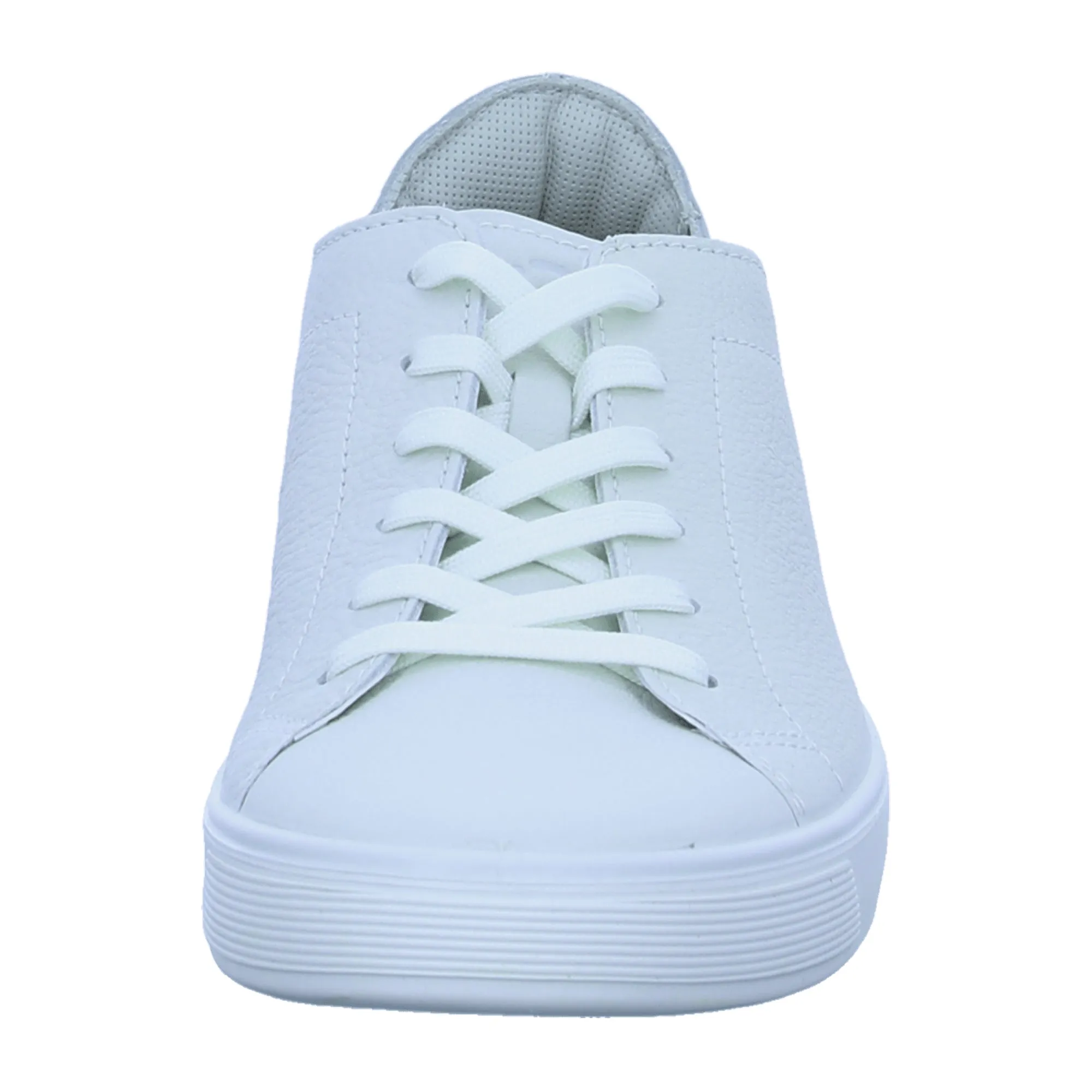 Ecco Street Tray Men's White Sneakers - Durable & Stylish