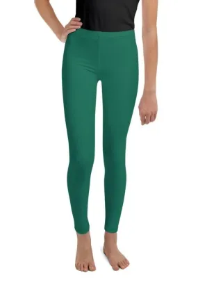 Emerald Green Youth Leggings