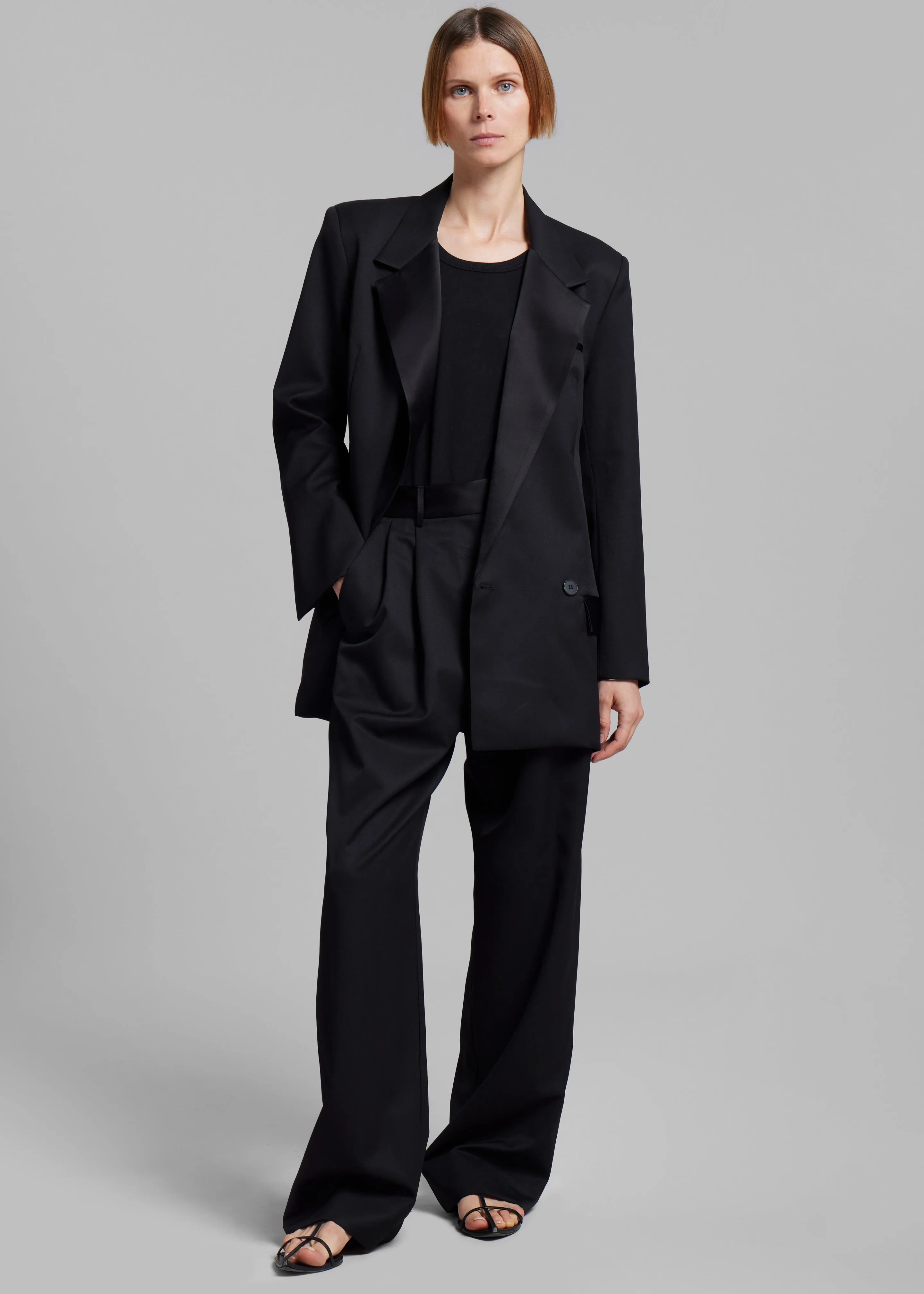 Esse Studios Tux Tailored Trousers - Black