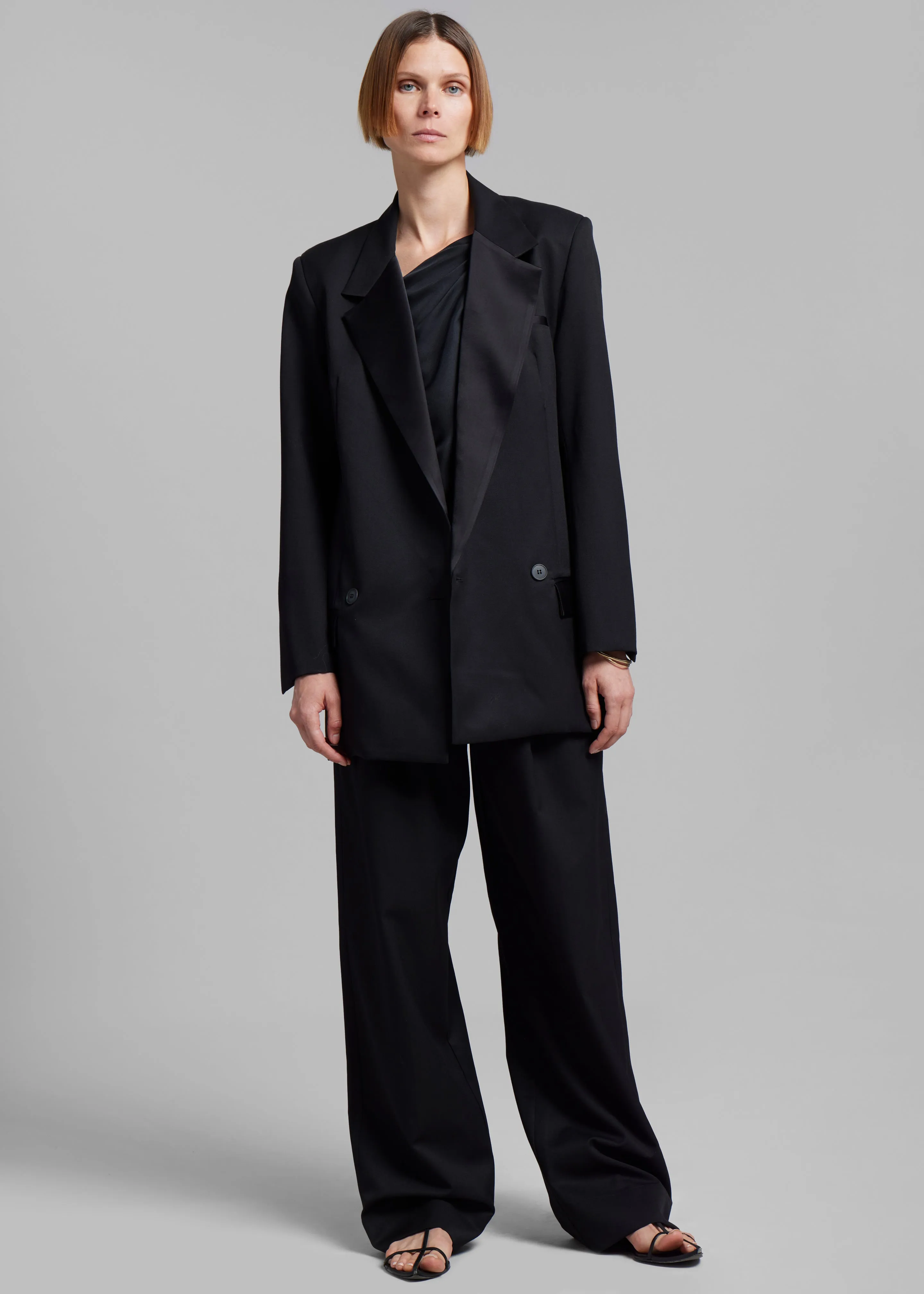 Esse Studios Tux Tailored Trousers - Black