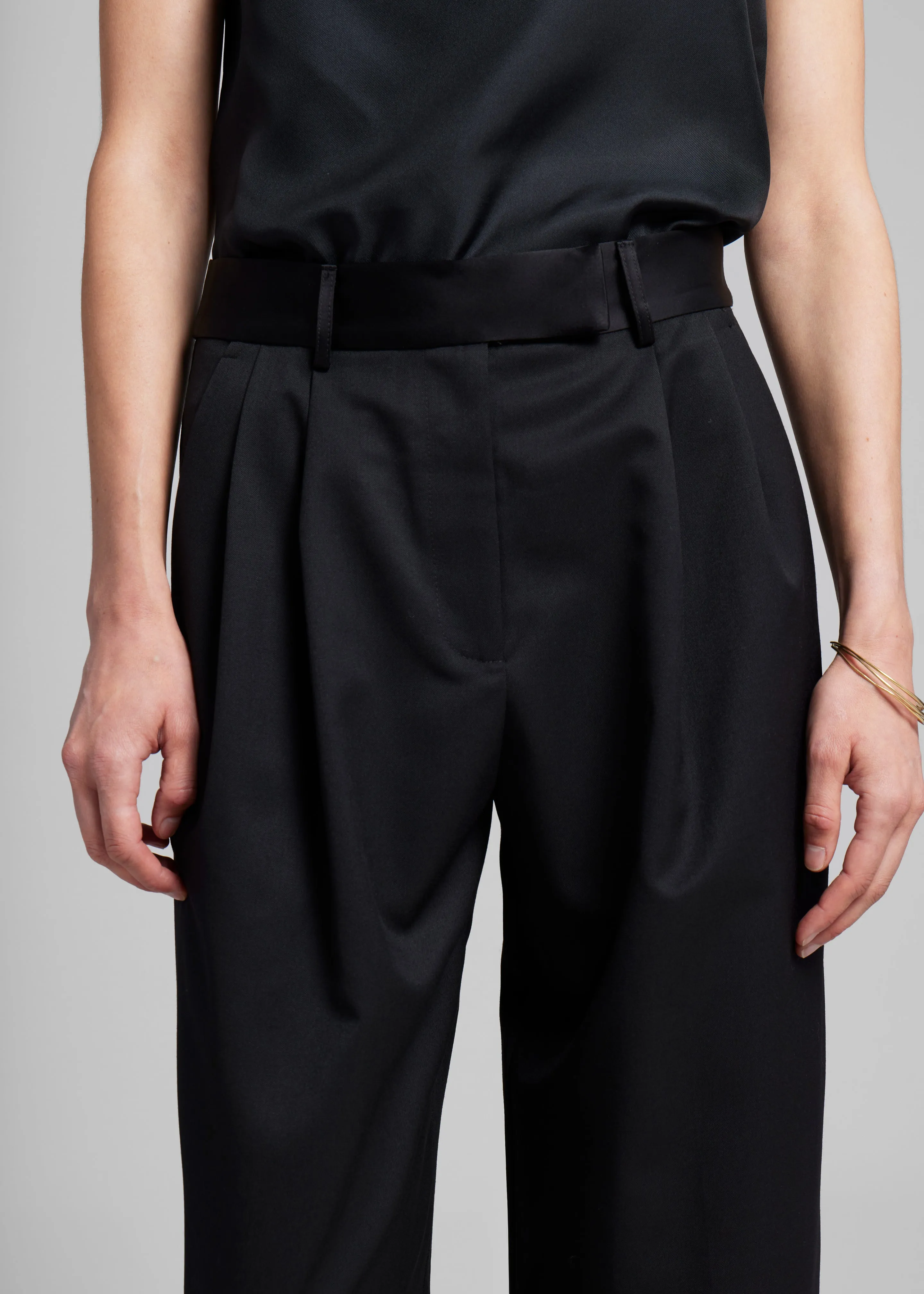 Esse Studios Tux Tailored Trousers - Black