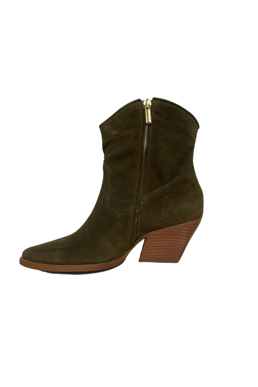 Estilo Emporio Cavalier Suede Boot Military