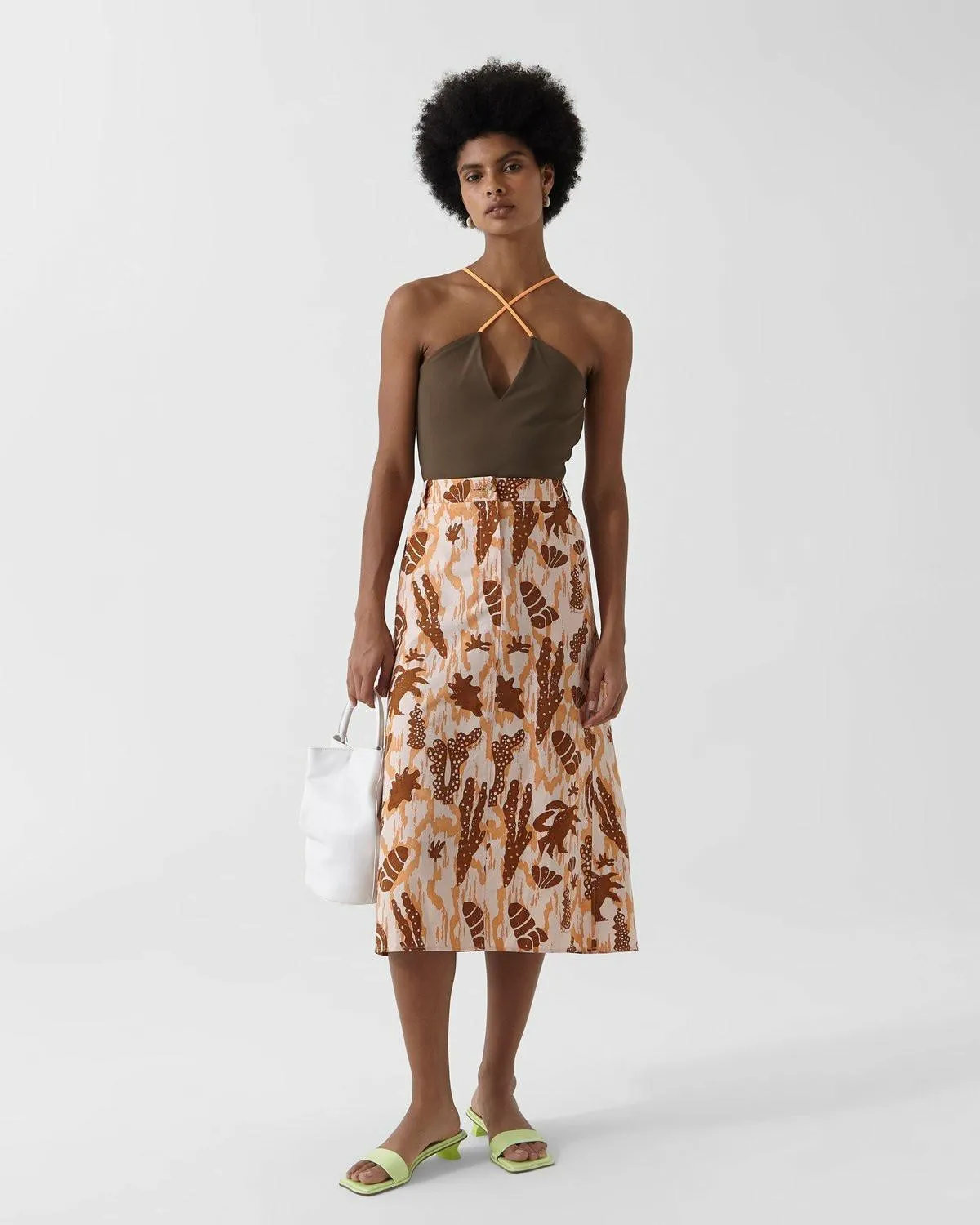 Eunice Skirt - Peach