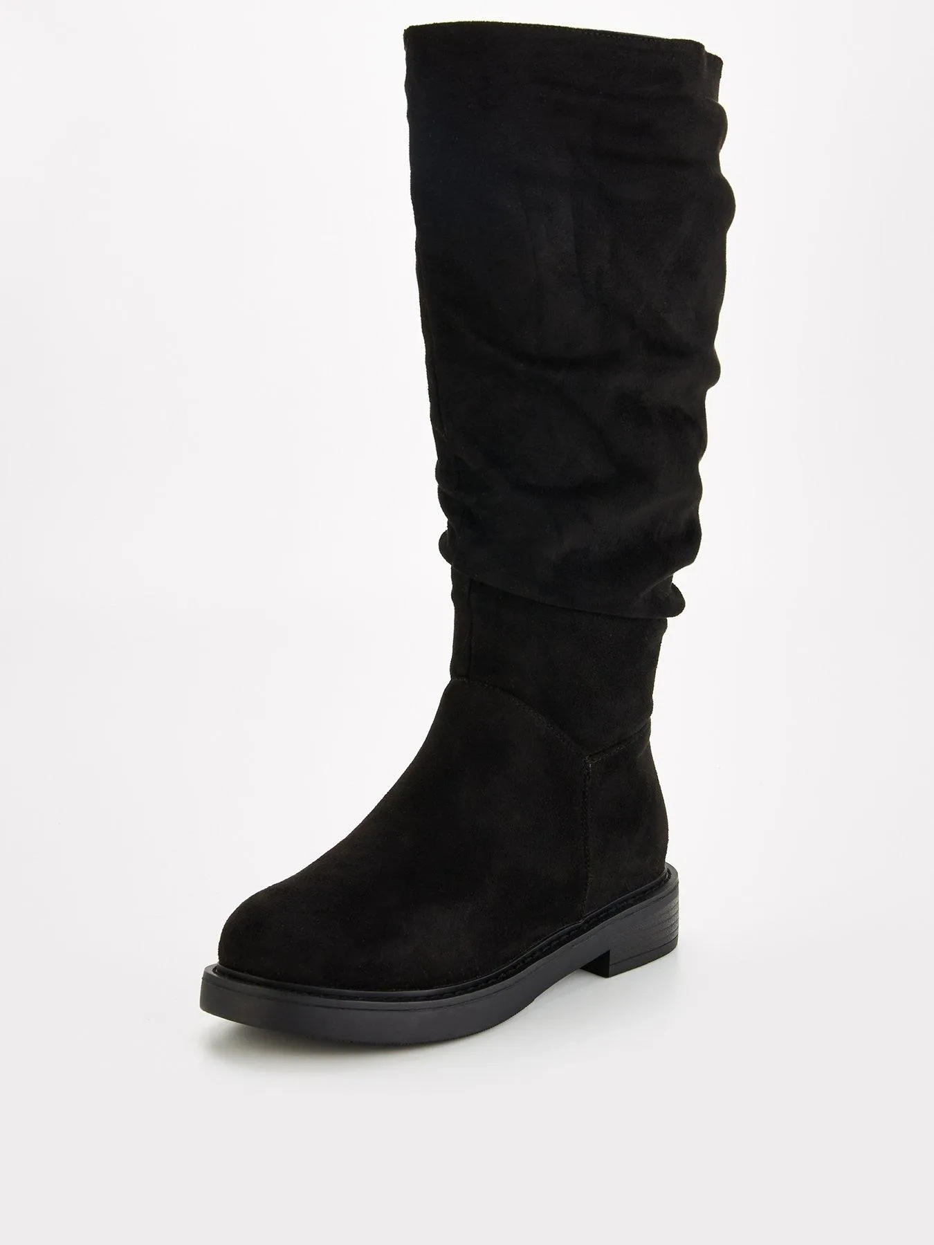 Everyday Extra Wide Fit Comfort Slouch Knee Boot With Wider Fitting Calf