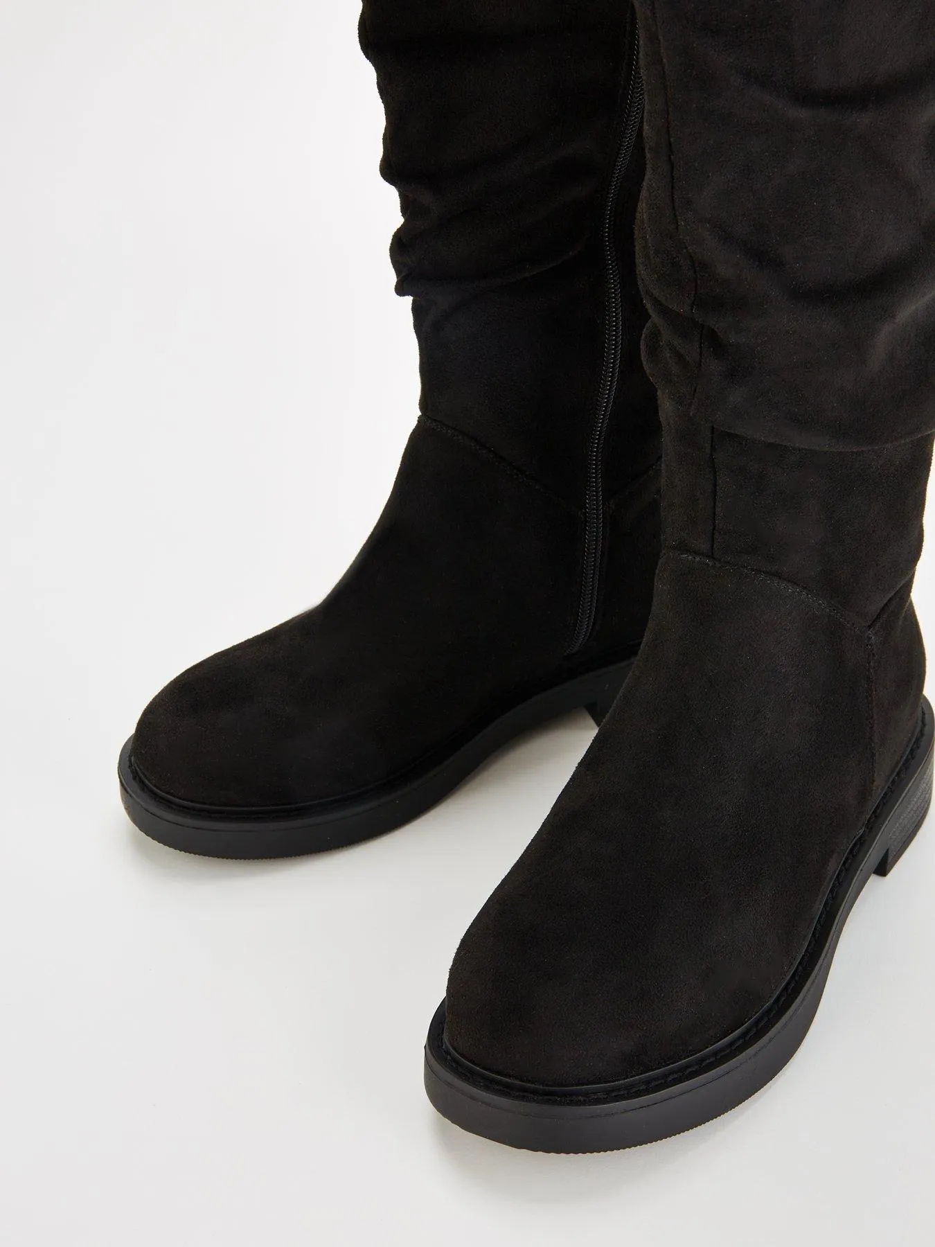 Everyday Extra Wide Fit Comfort Slouch Knee Boot With Wider Fitting Calf