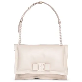 Ferragamo Viva bow bag bone