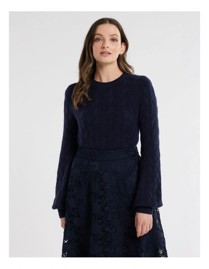 Florentine Jumper in Navy