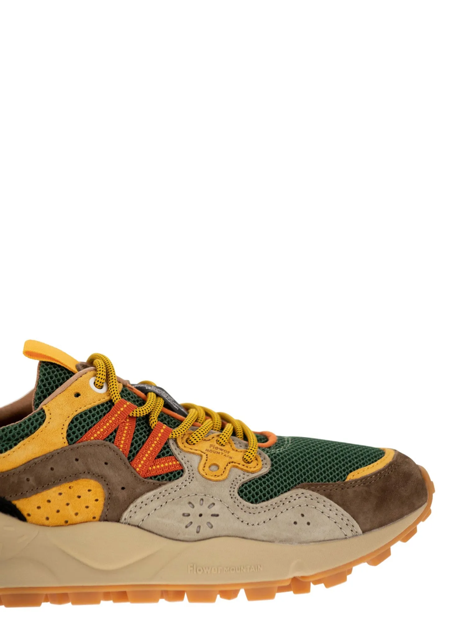 Flower Mountain    Flower Mountain Yamano 3 Sneakers In Suede And Technical Fabric