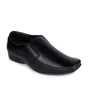 Fortune (Black) Classic Loafer Shoes For Men HOL-11 By Liberty