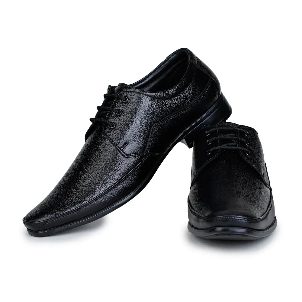 Fortune (Black) Classic Oxford Shoes For Men HOL-14 By Liberty