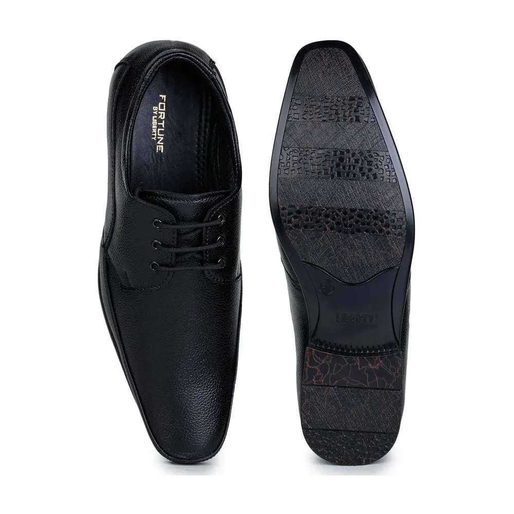 Fortune (Black) Classic Oxford Shoes For Men HOL-14 By Liberty