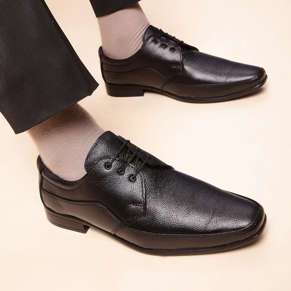 Fortune (Black) Classic Oxford Shoes For Men HOL-14 By Liberty