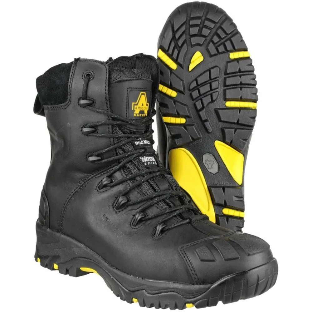 FS999 Hi Leg Composite S3 Safety Boot With Side Zip