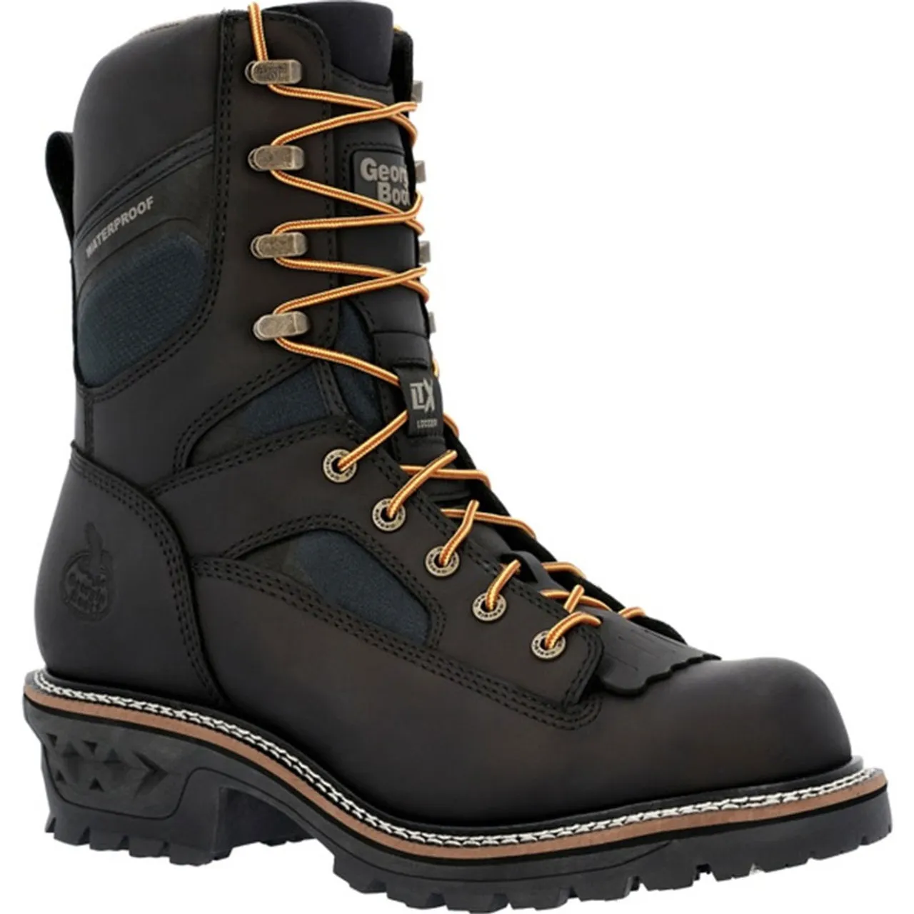 Georgia Boot GB00618 LTX Soft Toe Non-Insulated Black Loggers